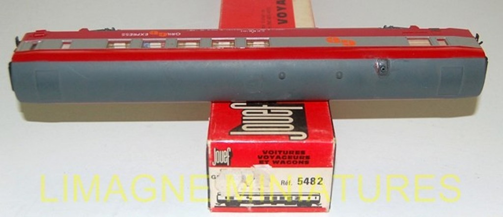 Voiture Grill Express SNCF Jouef HO - Réf 5482, échelle HO, Occasion Excellent état